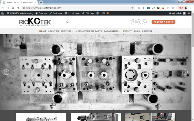 RICKOTEK metal stamping